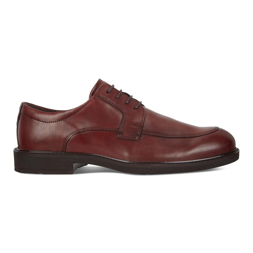 Zapatos De Vestir Hombre - ECCO Vitrus Iii - Marrom - TCF328479